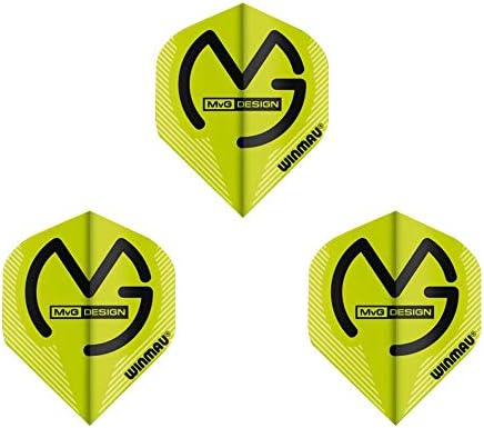 Winmau ウィンモウ Flight Mega Standard Mvg スタンダード 6900 233 マイケル ヴァン ガーウェン選手モデル ダーツ フライト