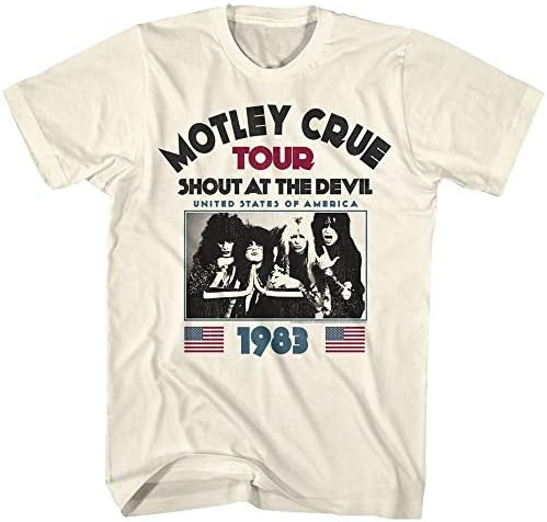 Amazon.com: Mötley Crüe – The Final Tour Caricature T-Shirt, Men's