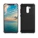 AVIDET Xiaomi Pocophone F1 / Xiaomi Poco F1 Case, Lightweight Slim Soft Carbon Fiber TPU Cover with Brushed Design for Xiaomi Pocophone F1 / Xiaomi Poco F1（Black）