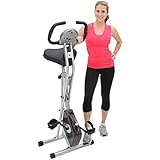 Exerpeutic Folding Magnetic Upright Bike with Pulse