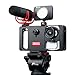 ULANZI U-Rig Metal Smartphone Video Rig Handheld Stabilizer Filmmaking Cage w Lens Mount,Universal Lens Adapter & Rig System Compatible with iPhone Samsung Google Phones