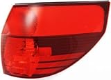 Tail Light Compatible with Toyota Sienna 04-05 Outer Lens and Housing Right Side