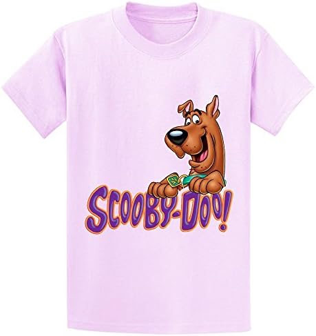 Cutestory Scooby Doo Kids Design Cartoon T Shirts Pink