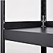 Edsal MR482472BLB Black Steel Shelving Unit, 5 Shelves, 5000 lb. Capacity, 72
