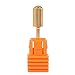 NYKKOLA Pro Electric Gold Carbide Nail Drill File Broach Bit Replacement Size 3/32