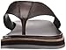 Calvin Klein Men's Deano Stud-Embossed Leather Thong Sandal