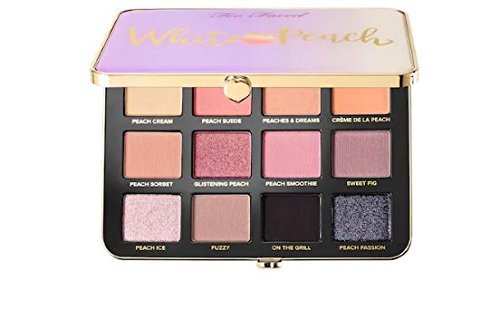 too faced white peach eye shadow palette