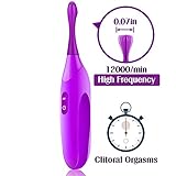Orlupo Clitoral Vibrator Clit Vibrators for Women with 7 Innovative Spiral Oscillation Modes, Waterproof Clitoral Stimulator Toys with High Frequency Vibration, Adult Sex Toys for Women and Couples