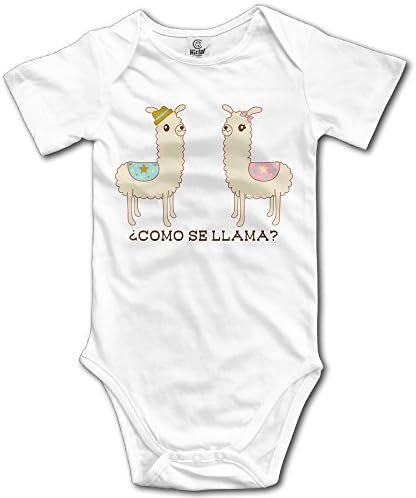 Hualihusao Unisex Boys Girls Como Se Llama Funny Suit Baby Onesie Bodysuits