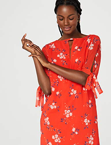 TRUTH-FABLE-Vestito-A-Line-in-Chiffon-Donna