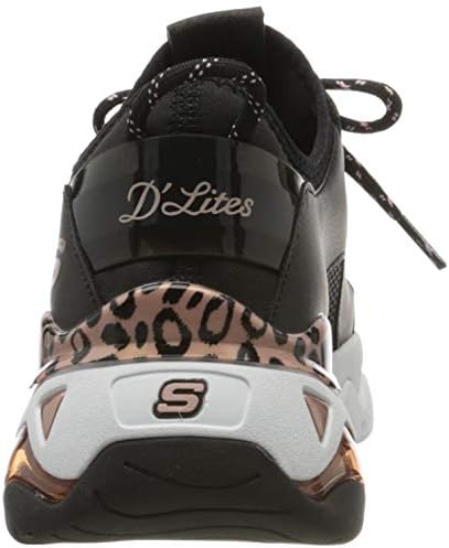 rose gold and black skechers