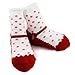 KF Baby Non-Skid Baby Girl Shoe Socks, 4 Pairs, Infants to Toddlers