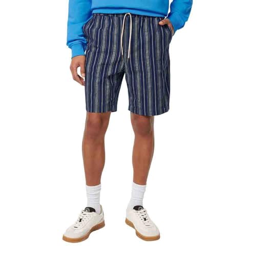 Scotch & Soda Fave Bermuda Shorts, Bermudas, Hombre, Navy Stripe, 32W