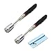 Outamateur Magnetic Pick-up Tool Retrieval Tool Telescoping Stainless Steel with LED Light for Quick Find of Metal Items at Home,Garage,Yard and Office(2Pack) (Mode1)