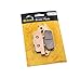 Race Driven Front and Rear Sintered Metal Severe Duty Brake Pads for Yamaha Grizzly YFM550 550 YFM700 700