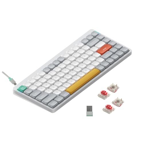 nuphy Air75 V2 Mechanical Keyboard White