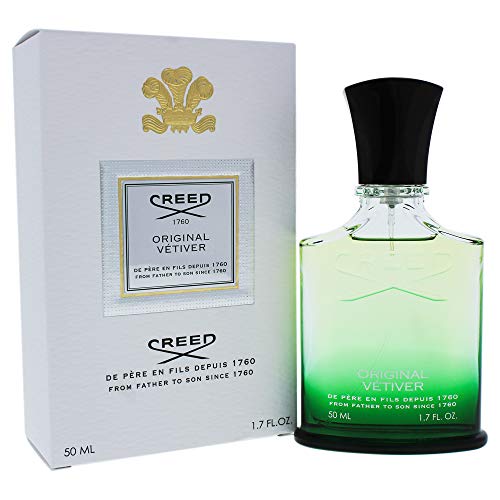 Creed Original Vetiver Eau De Parfum Spray for Men, 1.7 Fl Ounce