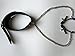 Healthy Care Sex Collar with Nipple Clamps Breast Clamps,Single Bell - Fetish Leather Bondage Kit SM Black Neck
