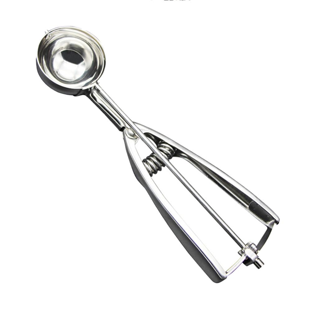 ice Cream Scoop Set Stainless Steel Cookie Scoop with Easy Trigger Release for Ice Cream Meatballs Mellon Balls Mashed Potatoes and Muffins (1 L)