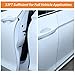 2 Packs Car Door Edge Guards U Shape Universal 33 Feet Car Door Bumper Edge Guard Strip Protection Trim Anti-Collision PVC Clips Seal Protector for Most Car