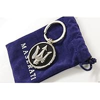 Authentic Maserati Black Corporate Key Ring/Key Chain 2018277