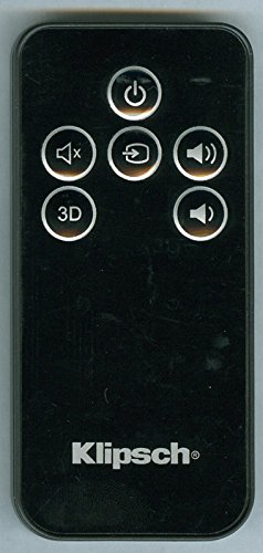 KLIPSCH 1015073 Genuine OEM original Remote for Klipsch Soundbar R-10B ICON SB1 SB3 POWER BAR ELITE