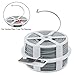 Shintop 328 Feet Garden Plant Twist Tie with Cutter for Gardening, Home, Office (Gray)thumb 1