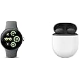 Google Bundle - Pixel Watch 3 (Champagne Gold - Hazel Band - 41mm WiFi) & Pixel Buds Pro 2 Earbuds (Hazel)