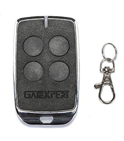 GATEXPERT Remote Control for Sliding Gate Opener 4 Buttons Switch