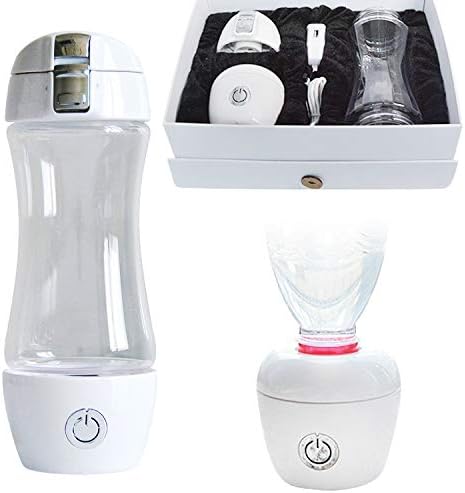 ST SYNTEAM Hydrogen Water Bottle, Nafion(TM) PFSA,PEM, Alkaline Water Filter, Portable Ionizer Maker