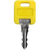 Creative Products Key-Change Change Key for Global Link Locks - Yellow