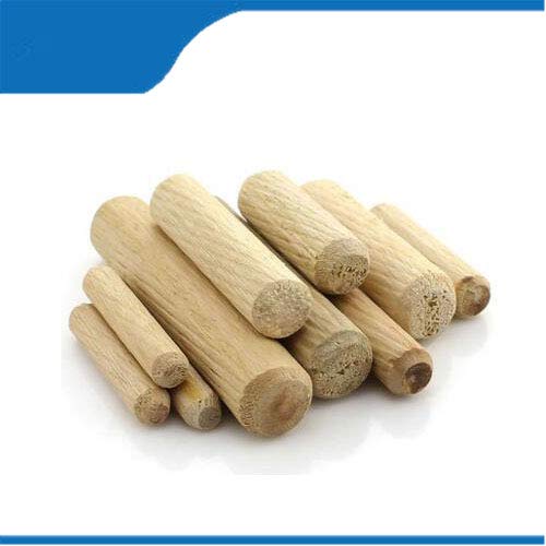 Ochoos Dowel Cabinet Drawer Round Fluted Wood Wooden Craft Dowel Pins Rods 6x40mm | 6x20mm | 6x30mm | 8x40mm | 10x50mm 50-200 Pcs - (Length: 6x25mm 100pcs) - Thumbnail 2