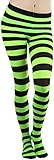 ToBeInStyle Women's Full Footed Wide Striped Tights