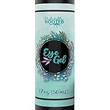 Eye Gel (1.7 oz) BEST for dark circles, fine lines, puffiness & bags, wrinkles, anti-aging - 100% Natural, 72% Organic - Hyaluronic Acid, Vitamin E, Aloe, MSM, Cucumber, Peptides