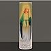 Lady of Miracles LED Flameless Devotion Prayer Candle, Religious Gift, 6-Hour Timer for More Hours of Enjoyment and Devotion! Dimensions 8.1875