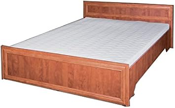 Oskar 140 Cm Bett Ohne Matratze Bett Gestell Mit Hohe Kopfteil In Calvados Holz Effekt Farbe Schlafzimmer Mobel Betten Amazon De Kuche Haushalt
