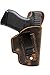 Glock 43 Holster - Concealed Carry Holster - Made in USA - Natural Water Buffalo Hide - Soft Sided Leather Inside The Waistband (IWB) Concealed Carry Holster