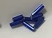 Czech Bugle Beads 40 gr / 1.4 oz Cobalt Blue Glass Tube Size #3 7mm