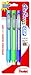 Pentel Clic Eraser Grip Retractable Eraser with Grip Fashion Barrel Colors 3-Pk