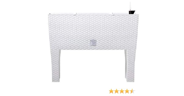 Zanvic Jardinera C/Patas Mod Rato Jh 600 C/Autorriego, Blanco ...
