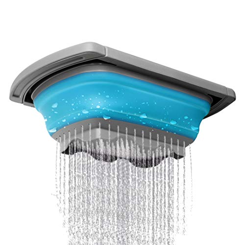 3 collapsible+Colanders+Strainers+Extendable+Dishwasher+Safe