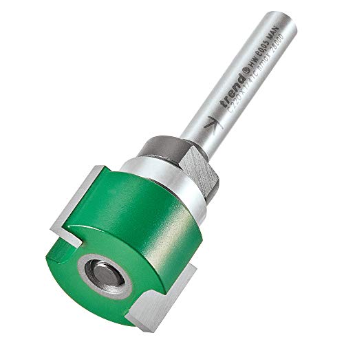 Trend CraftPro Intumescent Recessing Router Cutter, 1/4 in Shank, 24mm