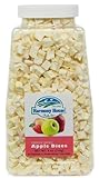 Harmony House Foods Freeze-Dried Apple, dices (4 oz, Quart Size Jar)