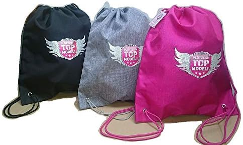 'Teenager Girls Advent Calendar, Suddenly Doormat, Backpack Gym Bag Model " Turnbeutel-schwarz