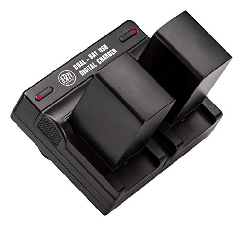 BM Premium 2 BP-828 Batteries and Dual Battery Charger for Canon VIXIA GX10, HFG20, HF G21, HFG30, HFG40, HFM30, HFM31, HFM32, HFM300, HFM301, HFM41, HFM400, XA10, XA11, XA15, XA20, XA25, XF400, XF405