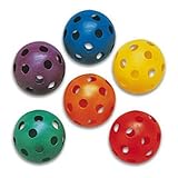 Plastic Softballs Prism Pack of 6