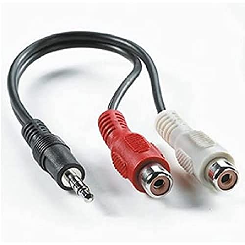 ROLINE 3.5 mm (ST)/RCA (2 x BU) Cable, 0.2 m