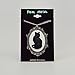 Real Metal Black Cat Cameo Set In Silver Finish Pewter Frame Gothic Pendant Necklace