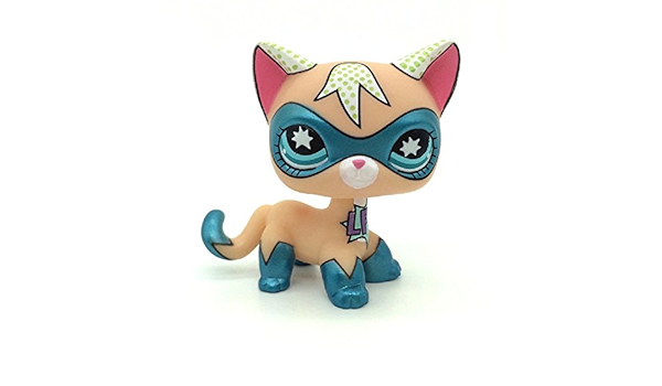 Short Hair cat LPS Toys Comic Con Kitty 