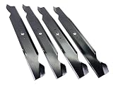 Rotary 4 Made in USA Blades for MTD Cub Cadet 742-04290, 942-04290, 742-04244, 942-04244, 942-04244A